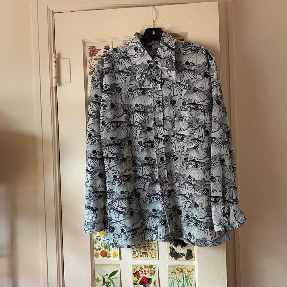 Vintage 70s mens Montgomery ward shirt